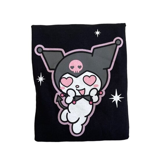 Sanrio Hello Kitty Kuromi Heart Eyes Sweatshirt Adult XL Crewneck Long Sleeve - Picture 4 of 11